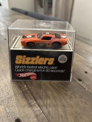 Camaro naranja vintage Mattel Hot Wheels 1969 Redline Sizzlers transmisión automática Foto 1 de 4