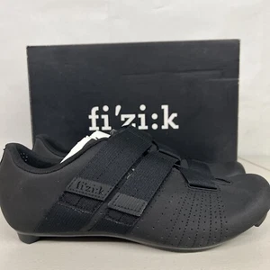 Fizik Herren US 11 Tempo R5 Powerstrap Schwarz Niedrig Komfort Fahrradschuhe 44 1/2 - Bild 1 von 9