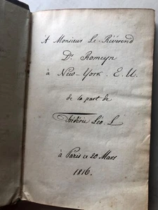 1813 "Edition Stereotype du Nouveau Testament de Notre Seigneur Jesus-Christ" - Picture 1 of 11