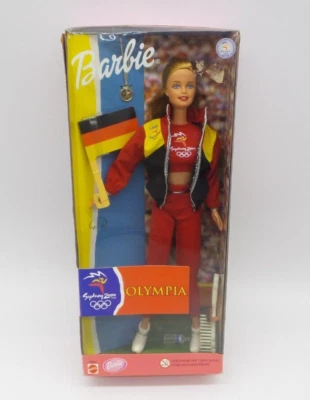 Muñeca Barbie Mattel #25981 Alemania Juegos Olímpicos de Sydney 2000 de colección - NUEVA EN CAJA Foto 1 de 4