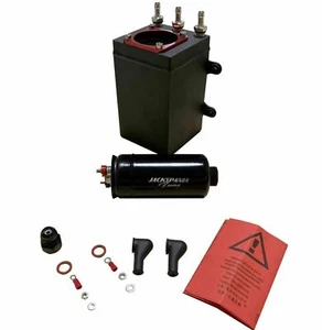 Tanque de sobretensión de bomba de combustible externa de aluminio para válvula de retención 380LPH 044 1 L EE. UU. - Imagen 1 de 12