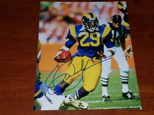 Eric Dickerson Autographed 8x10 Photograph Los Angeles Rams - Picture 1 of 1