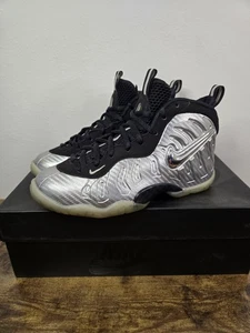 Nike Air Foamposite Pro Metallic Silver Surfer GS Gr. 4Y 644792-007 Damen 5,5 - Bild 1 von 13