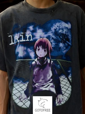 CAMISETA GOTOFREE 25SS SAINT VINTAGE NEGRA ESTAMPADA MANGA CORTA TOP TEE Foto 1 de 4