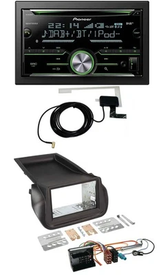 Pioneer CD USB MP3 Bluetooth 2DIN DAB Autoradio für Citroen Nemo Peugeot Bipper - Bild 1 von 4