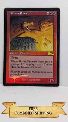 Shivan Phoenix Urza's Legacy Foil - Image 1 of 2