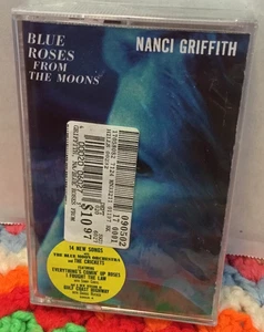 Nanci Griffith versiegeltes Kassettenband blaue Rosen vom Mond 1997 Vintage Folk! - Bild 1 von 3