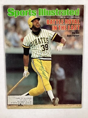 Dave Parker Signed Sports Illustrated 5/30/77 Pirates HOF Baseball Autograph JSA - Image 1 of 4