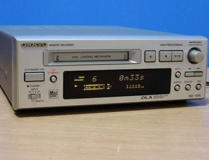 ONKYO MD-105X MD Deck Mini Disk Deck Audio Player Recorder AC100V 11W Japan - Picture 1 of 4