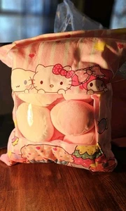 Hello Kitty and Friends Plush Pouch Pillow With 6 Adorable Little Pillows(NEW) - Picture 1 of 9