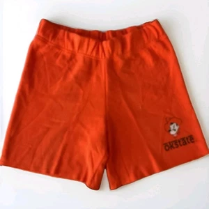 Pantalones Cortos Para Mujer Oklahoma State Polar Talla Mediana OSU Naranja Hilos Rivalidad - Imagen 1 de 9