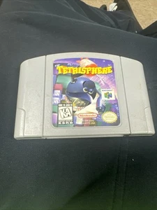 Nintendo N64 Tetrisphere Authentic Game Cartridge Tested Working 1997 - Picture 1 of 4