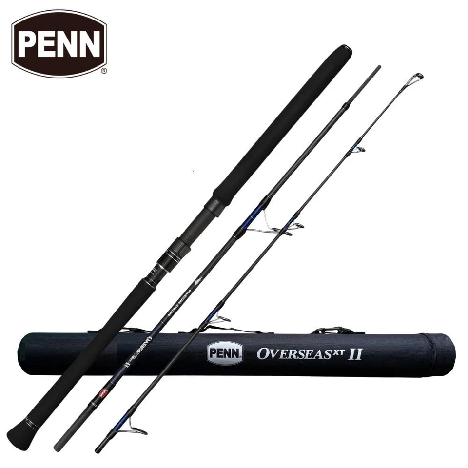 PENN Saltwater Fishing Travel Rod OVERSEAS XT II OFFSHORE CASTING 80lb - Image 1 of 4