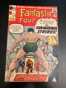 FANTASTIC FOUR #14 (1963) Sub-Mariner Key! *Nice Copy—Super Bright & Glossy!* - Picture 1 of 21