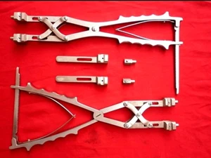 Rod Compressor Spine Orthopedic Surgical Instruments By Willko 2-pcs - Picture 1 of 2