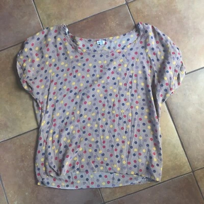 Splendid Short Sleeve M Polka Dot Top - Image 1 of 3