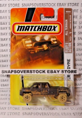 2008 MATCHBOX DARK GRAY GMC TERRADYNE PICKUP, ALL TERRAIN #9/13, MBX #96, VHTF - Image 1 of 4
