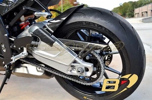 20014-2019 BMW S1000R Cubierta de protección de cadena de fibra de carbono Twill Patrón de tejido - Imagen 1 de 6