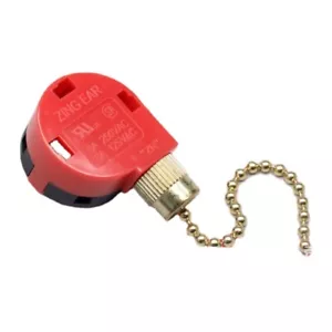 Ceiling Fan Pull Switches 3 Speed Ceiling Fan Pull Chain Control - Picture 1 of 7