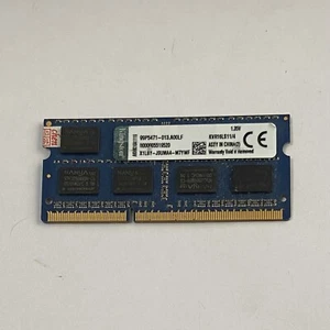 KINGSTON 4GB DDR3-1600 SODIMM PC3-12800S LAPTOP MEMORY KVR16LS11/4 - Picture 1 of 1