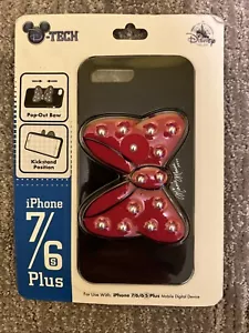 Disney D-Tech Minnie Mouse iPhone 7, 6, 6s Plus Funda Silicona Nueva Sellada - Imagen 1 de 6