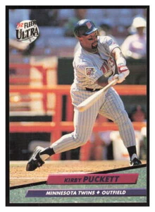 1992 Ultra #97 Kirby Puckett - Minnesota Twins - Bild 1 von 2