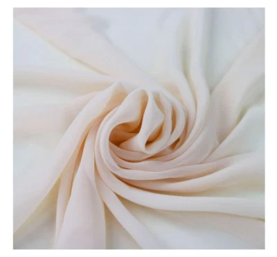 Tela de gasa transparente beige - Paneles drapeados - Enmascaramiento para bodas y eventos - 11 yardas Foto 1 de 4