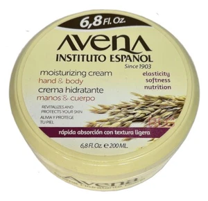 AVENA Instituto Español Moisturizing Oat Cream Hand Body Skin Lotion 6.8oz-1Pack - Picture 1 of 2