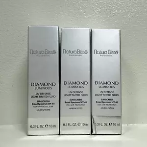 Natura Bissé Diamond Luminous Tinted Suncreen SPF 40 Water Resistant 10mlX3 - Picture 1 of 1