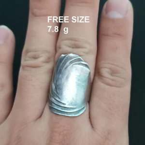 FINE SILVER RINGS 925 STERLING Celestial Shine: Adaptable Silver Band #A105 - Picture 1 of 5