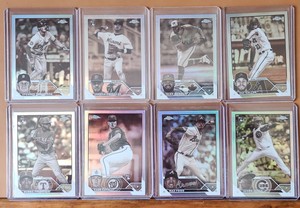 SEPIA CHROME REFRACTORS 2023 Topps Chrome Pick Card
