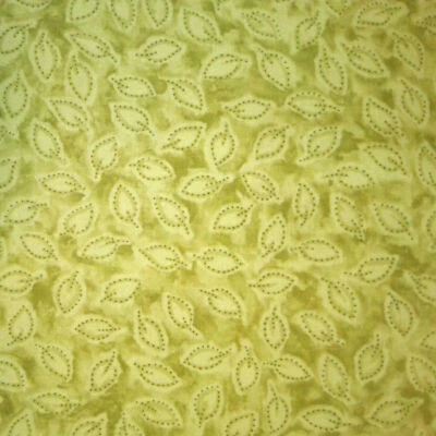 Tela de edredón de hojas en relieve tonal gallo rojo Jennifer Chiaverini de colección años 90 BTFQ Foto 1 de 4