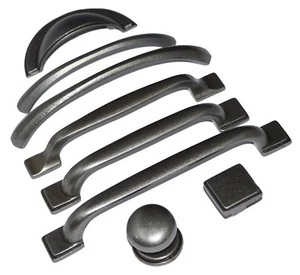 Cast Iron Kitchen Drawer Handles Pulls & Knobs for Cabinet Cupboards Drawers - Picture 1 of 8