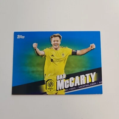 2022 Topps MLS Dax McCarty #176 Blue Parallel /99 - Image 1 of 2