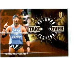 WWE Tommaso Ciampa 2018 Topps Road To WrestleMania NXT Mat Relic Card SN 28 / 99 - Picture 1 of 1