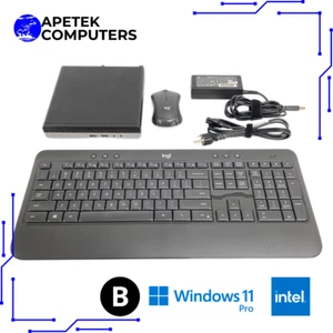 HP ProDesk 400 G3 DM i3-7100T 3.40GHz 16GB 256GB NVMe+500GB Win11 Mini PC - Bild 1 von 10