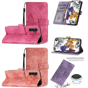 Luxury Flip Butterfly Wallet Cover Case For A13 A14 A54 A53 A04 A22 A32 A23 A42 - Picture 1 of 17