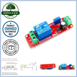 DC 12V Verzögerung Zeitschaltuhr Modul einstellbar 0-10 Sek für Automatisierungssteuerung - Bild 1 von 9