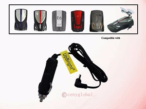Car Adapter For Cobra Radar Laser Detectors Straight Power Cord V7 16 360° GPS - Picture 1 of 4