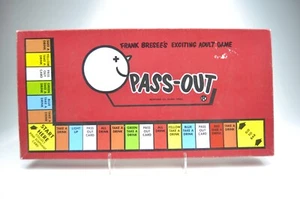 Vintage PASS-OUT Game Missing 1 Pink Card - Picture 1 of 8