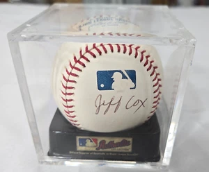 JEFF COX EXPOS/PIRATEN/WHITE SOX SIGNED HANDSIGNIERT M.L. BASEBALL NO COA - Bild 1 von 5