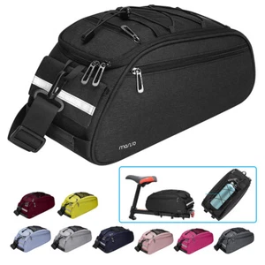 Bike Rack Bag Waterproof Bicycle Trunk Pannier Rear Seat Cycling Shoulder Bag - Picture 1 of 92