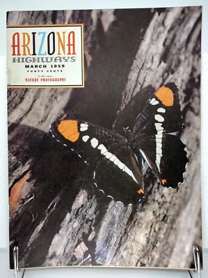 Arizona Highways Magazine 1959 March Mountain Men Fort Bowie Apache Pass Foto 1 de 4
