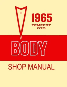 1965 Pontiac GTO Tempest Body ONLY Service Repair Manual Book - Picture 1 of 1