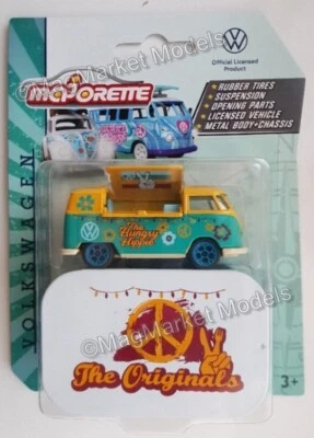 MAJORETTE · VOLKSWAGEN VW T1 FOOD TRUCK · COLLECTORS TIN · 1:64 · BRAND NEW - Image 1 of 4