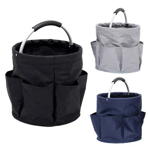 Portable Bucket Tool Organizer Bag Collapsible Gardening Storage Tote Work Home - Picture 1 of 15