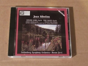 Classical CD   Jean Sibelius    Spring Song OP 16   The Bard  OP 64  2000 - Picture 1 of 2