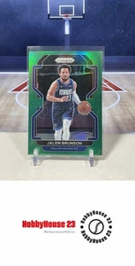 2021-22 Panini Prizm Green #144 Jalen Brunson Dallas Mavericks - Imagen 1 de 2