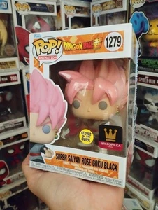 Funko Pop dragon Ball Goku Black Super Saiyan Rose Glow My Pops Canadá Exclusive - Imagen 1 de 1