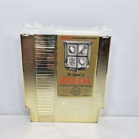⚔️The Legend of Zelda⚔️ [VERY GOOD] (Nintendo NES, 1987) Gold Cart +LOOSE+ ✔️